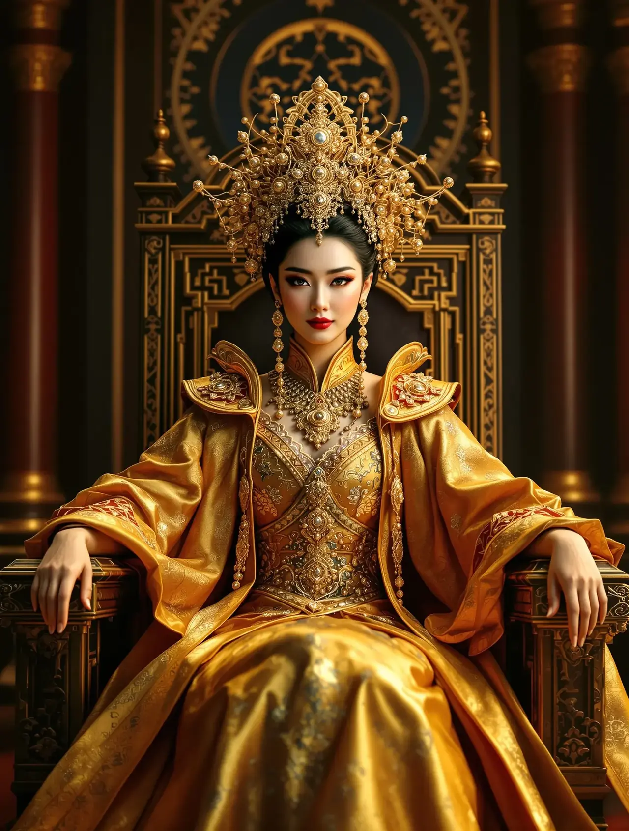 漫剧AI黄《凤临天下》封面
